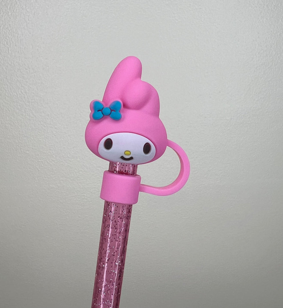 3D Straw Toppers - Stanley | Stylist | Silicone - Kidspark